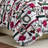 Merry Town White/Green/Red Microfiber Reversible Comforter Set-832162594
