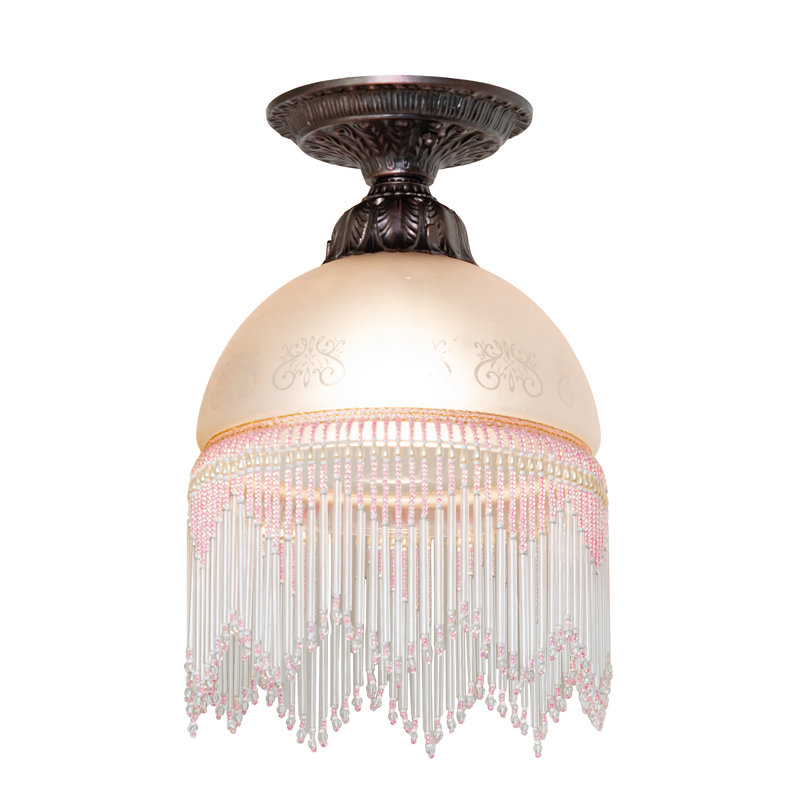 8" Wide Roussillon Flushmount