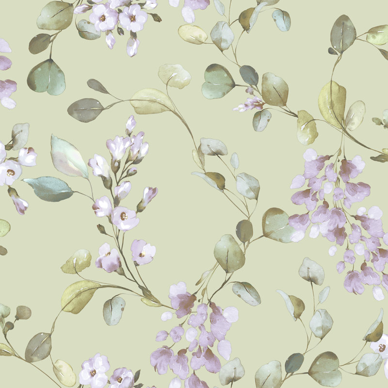 10.05m x 53cm Matte Wallpaper Roll, Green