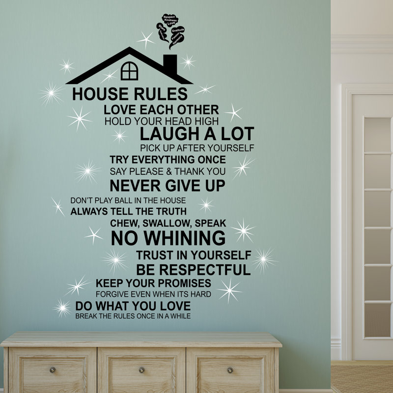 Non-Wall Damaging Wall Decal