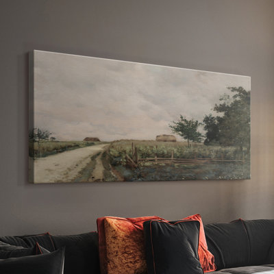 Série paysage - DCLVII - Toile tendue avec châssis - Prêt à accrocher