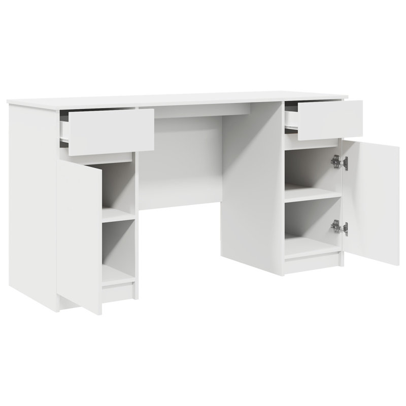 Computer Desk, White