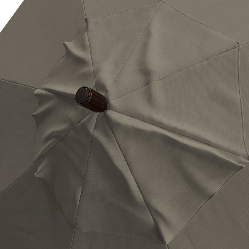 Parasol de marché Breck de 132 po, Taupe - Pacifica