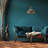 Mcmeans 1-Light Faux Blue Patina Metal Pendant 