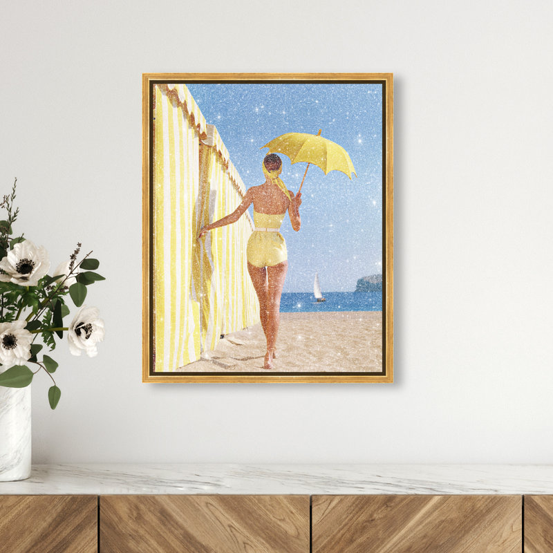 Vogue Cabana II Print by Oliver Gal, 36"H x 45"W, Gallery Wrapped