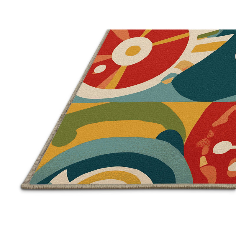 Quirky Sway Rug, Square 7'