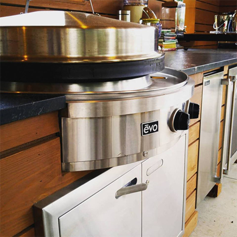 Affinity 25G Drop-In with Seasoned Cooksurface NG Gas - Fully Assembled for Outdoor Use