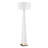 Uttermost Rosin White Floor Lamp