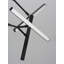 Luminaire suspendu noir 5 lumières Beena