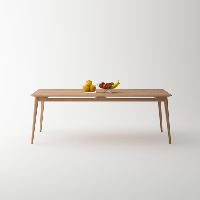 Table de salle à manger Kelwin, Chêne