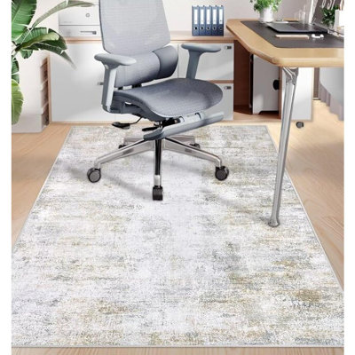 Tapis de chaise de bureau pour plancher de bois franc / carrelage 47 po x 59 po