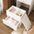 3-in-1 Dressing Table with LED Mirror & Storage