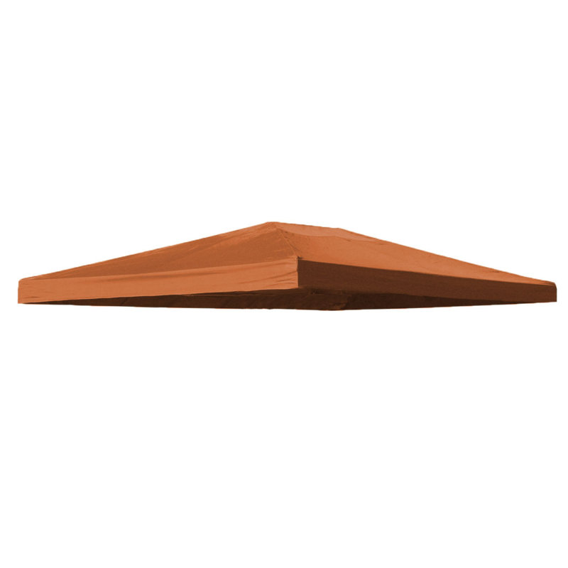 Seabreeze Dakota Fields Plastic Replacement Canopy for Gazebo, Terra