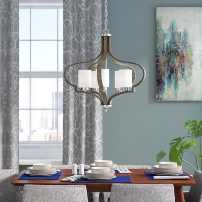 Lustre géométrique à 5 lumières Apolonja