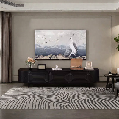 Meuble télé moderne et minimaliste de style rétro