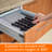 Cheer Collection 9 Slot Drawer Knife Block