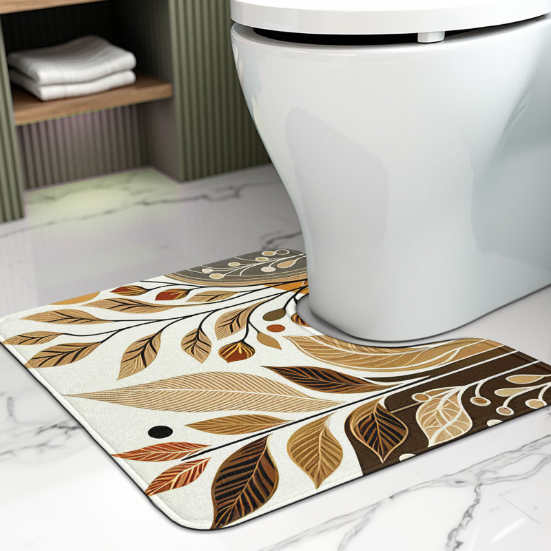 Tapis de salle de bain Leaf