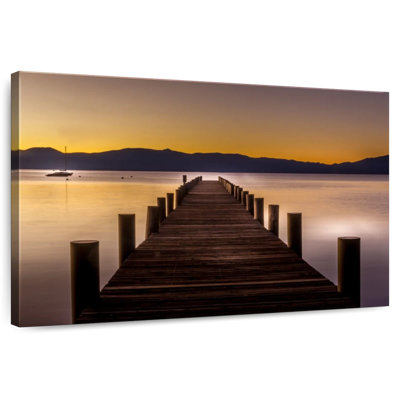 Alvord Pier sur le lac Tahoe