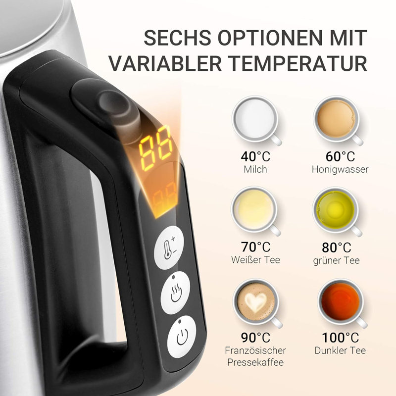 Vicabu 1.7L Electric Tea Kettle