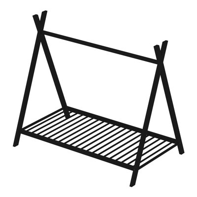 Upney Twin Steel Platforms Standard Bed by Isabelle & Max™ by Isabelle & Max