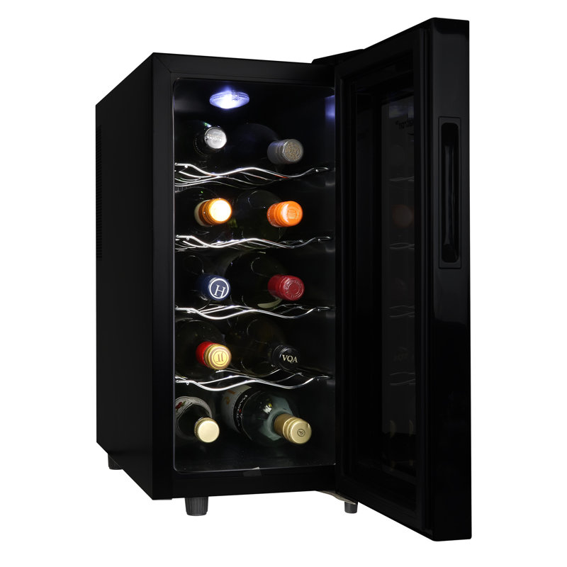 Koolatron Single Zone 10" Freestanding 10 Bottle Wine Refrigerator