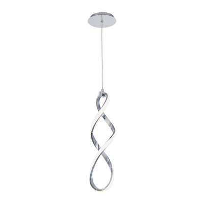 Luminaire suspendu géométrique à 1 lumière Fralick