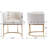 Kaydance Upholstered Dining Chairs Modern Arm Chairs-1684234694-1684234689