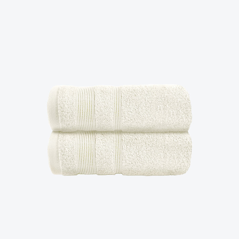 2 Piece Hand Towel Bale, Cream