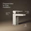 Robinet de salle de bain à poignée simple Kohler Honesty avec ensemble de bonde escamotable, robinet de lavabo de salle de bain à un trou, 1,2 gallon par minute-66671052