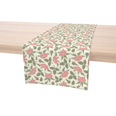 Floral 125 Cotton Table Runners Floral