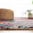 Airionna Hand Tufted Wool/Cotton Chevron Rug in Brown/Beige-777493106