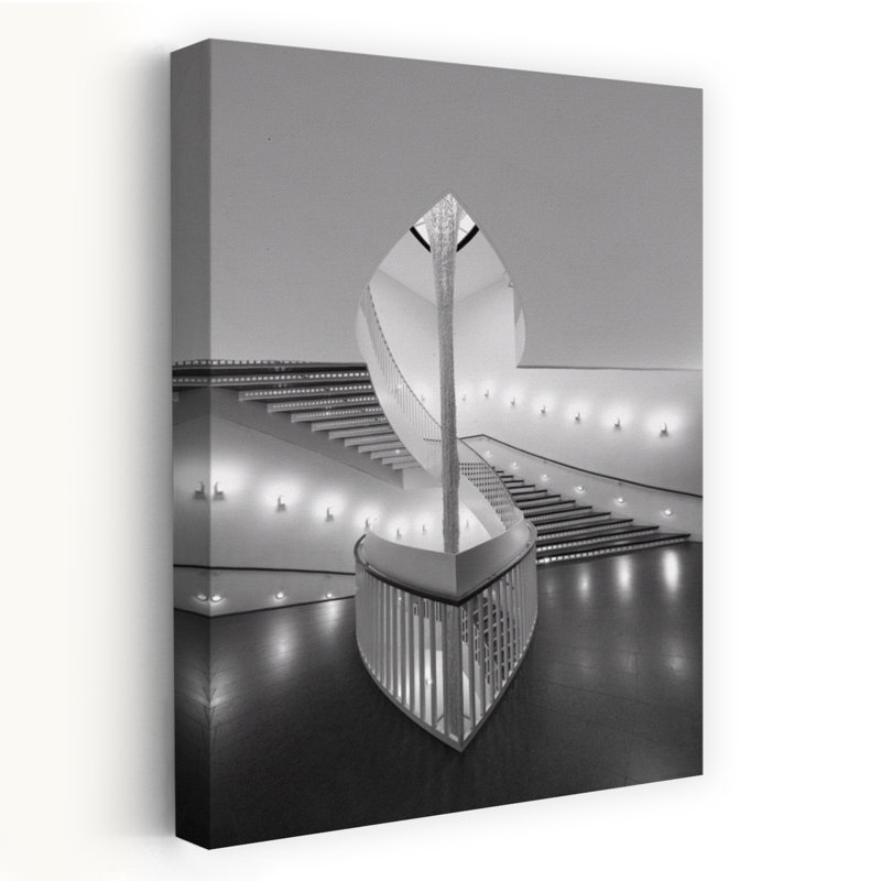 Art mural Marquise Contemporary Architecture City, H 36 po x l 24 po