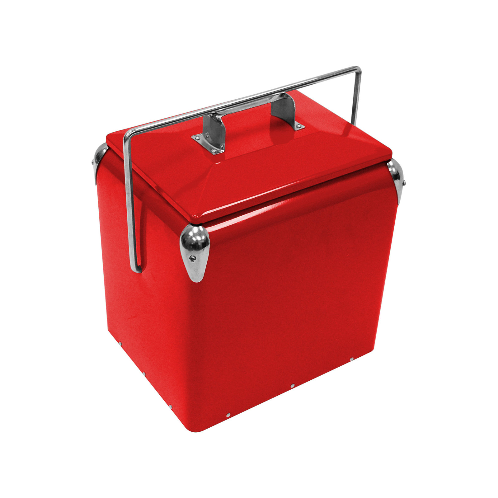 Retro Cooler, Red