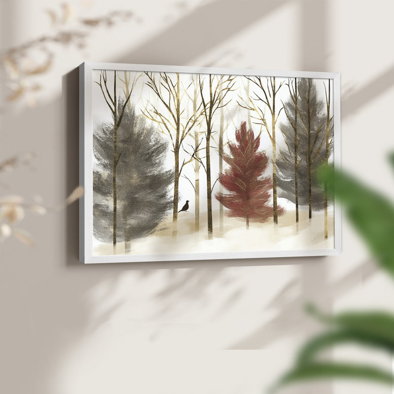 Art de Noël - CLVI - reproduction encadrée - réarmable, H 8 po x l 10 po, Blanc