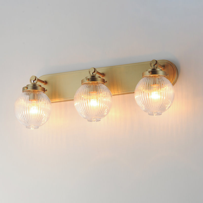 Kasbah-Bath Vanity, Satin Brass