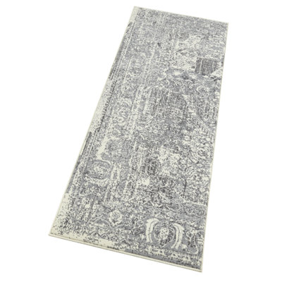 Celebration Plume Flatweave Grey/Cream Rug