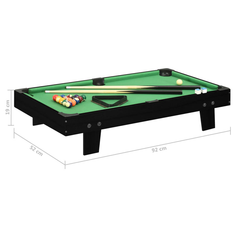 Harding Freeport Park 92cm L Multi Game Pool Table
