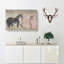 Stallion With A Groom by Han Gan - Wrapped Canvas-55330775