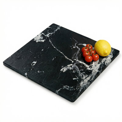 Planche à découper en marbre naturel pour la cuisine 16 po Diflart