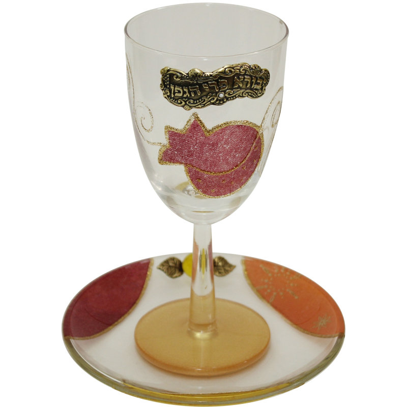 Glass Kiddush Cups