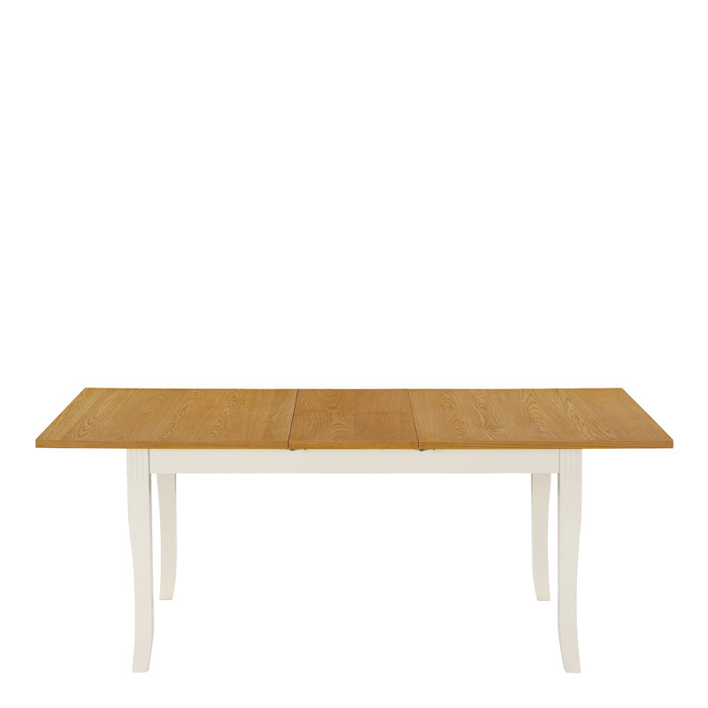 Conklin Extendable Solid Wood Dining Table