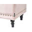 Arwyn 37cm Wide Tufted Square Solid Colour Standard Ottoman with Storage
