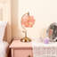 Lampe de table à vitrail floral 16,9 "avec ampoule Tiffany-125963569