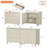 2-In-1 Dresser Chests With 3 Drawers And 1 Cabinet For Bedroom-797831229