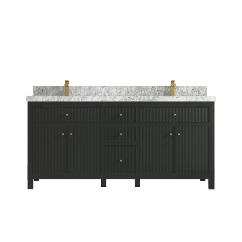 Sonoma X P 22 po De salle de bain double Marbre de Carrare