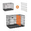 Pet Crate with 2 Doors