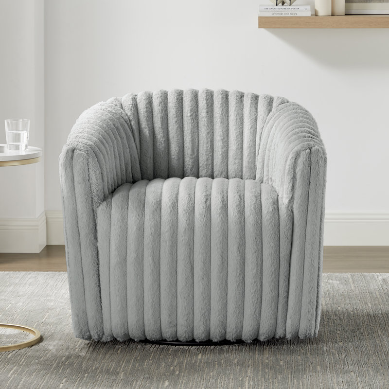 Fauteuil demi-tonneau pivotant Steinfort