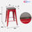 Malakoff Counter Stool with Metal Frame-1127408953