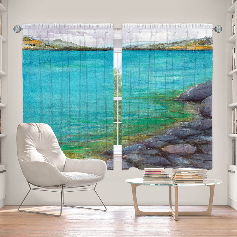 Room Darkening Curtain Pair, 56" W x 78" L