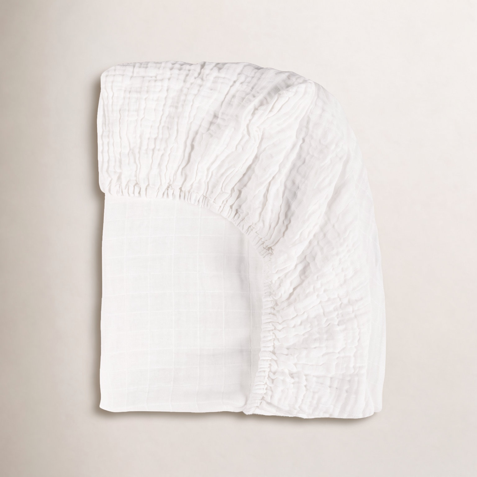 Plain White Bassinet Sheet